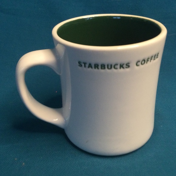 Starbucks 2008 12 oz Mug with Green Embossed Christmas Tree - Picture 2 of 5
